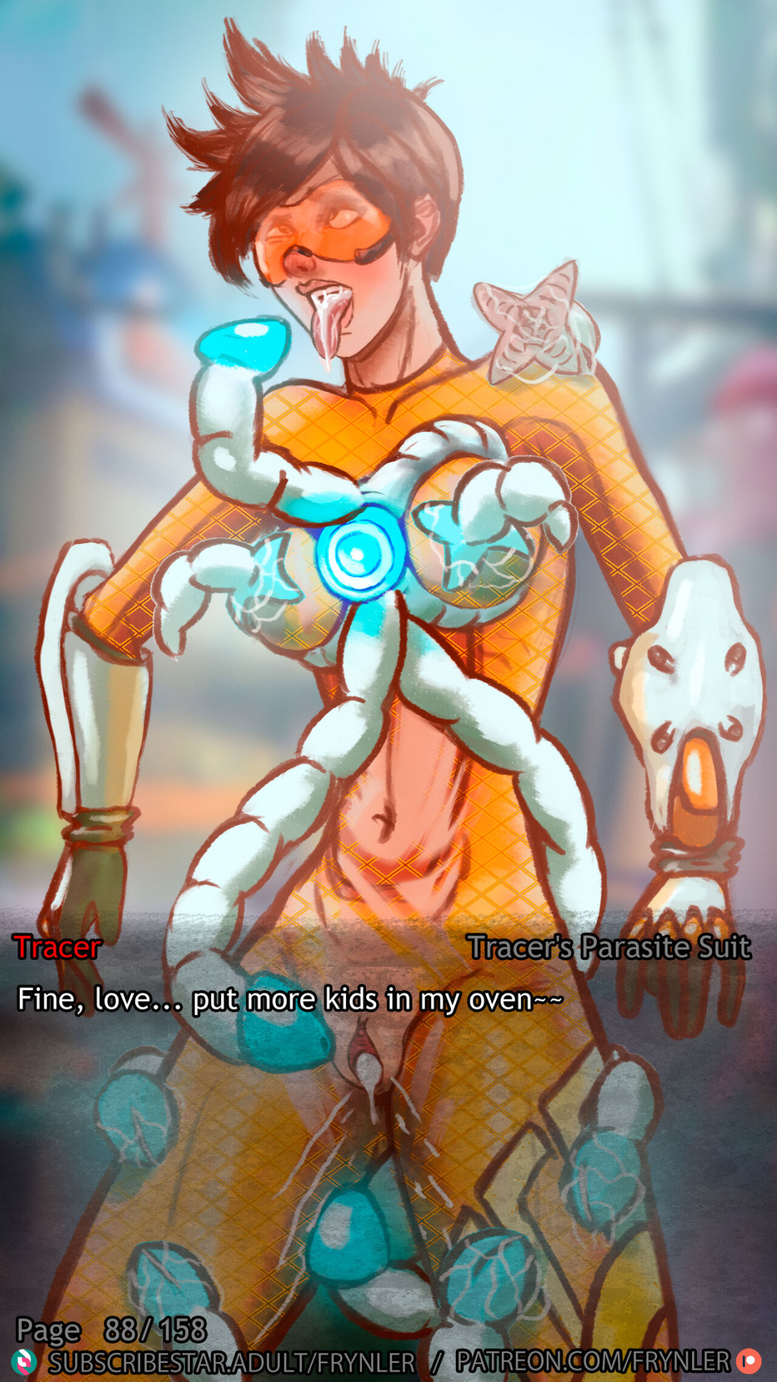[Frynler] Tracers Parasite Suit (Overwatch)