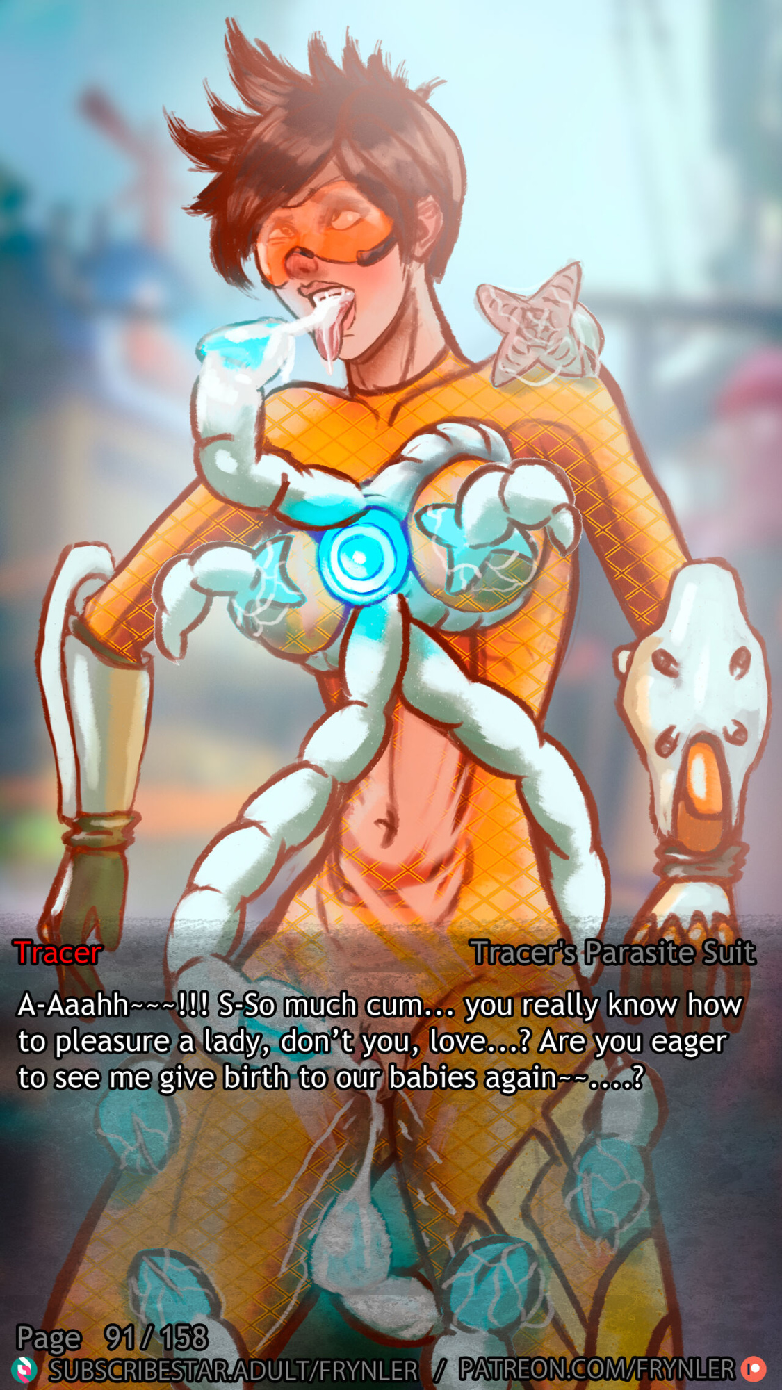 [Frynler] Tracers Parasite Suit (Overwatch)