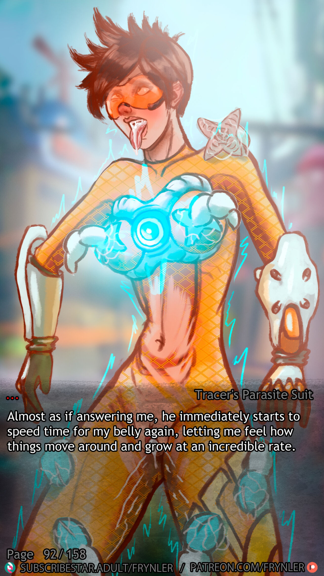 [Frynler] Tracers Parasite Suit (Overwatch)