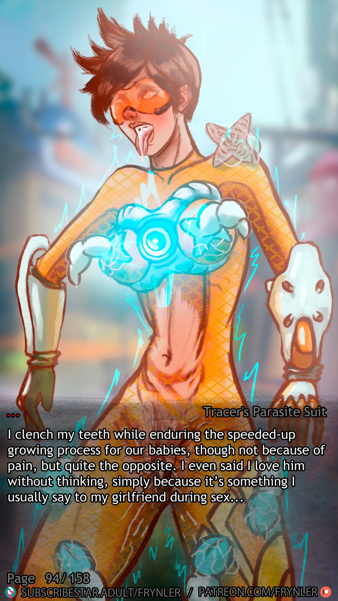 [Frynler] Tracers Parasite Suit (Overwatch)