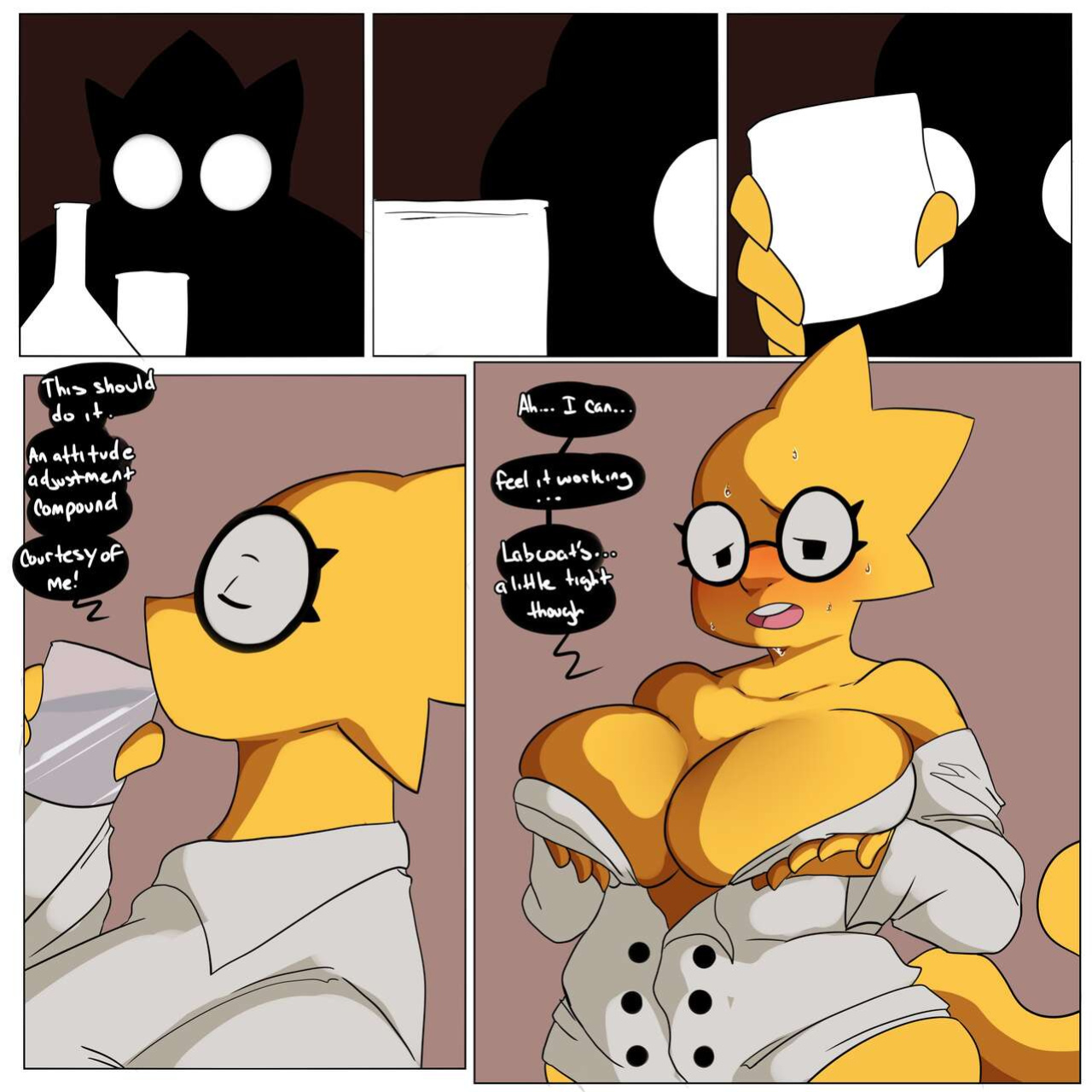 [Inuyuru] Alphy's Potion (Undertale)