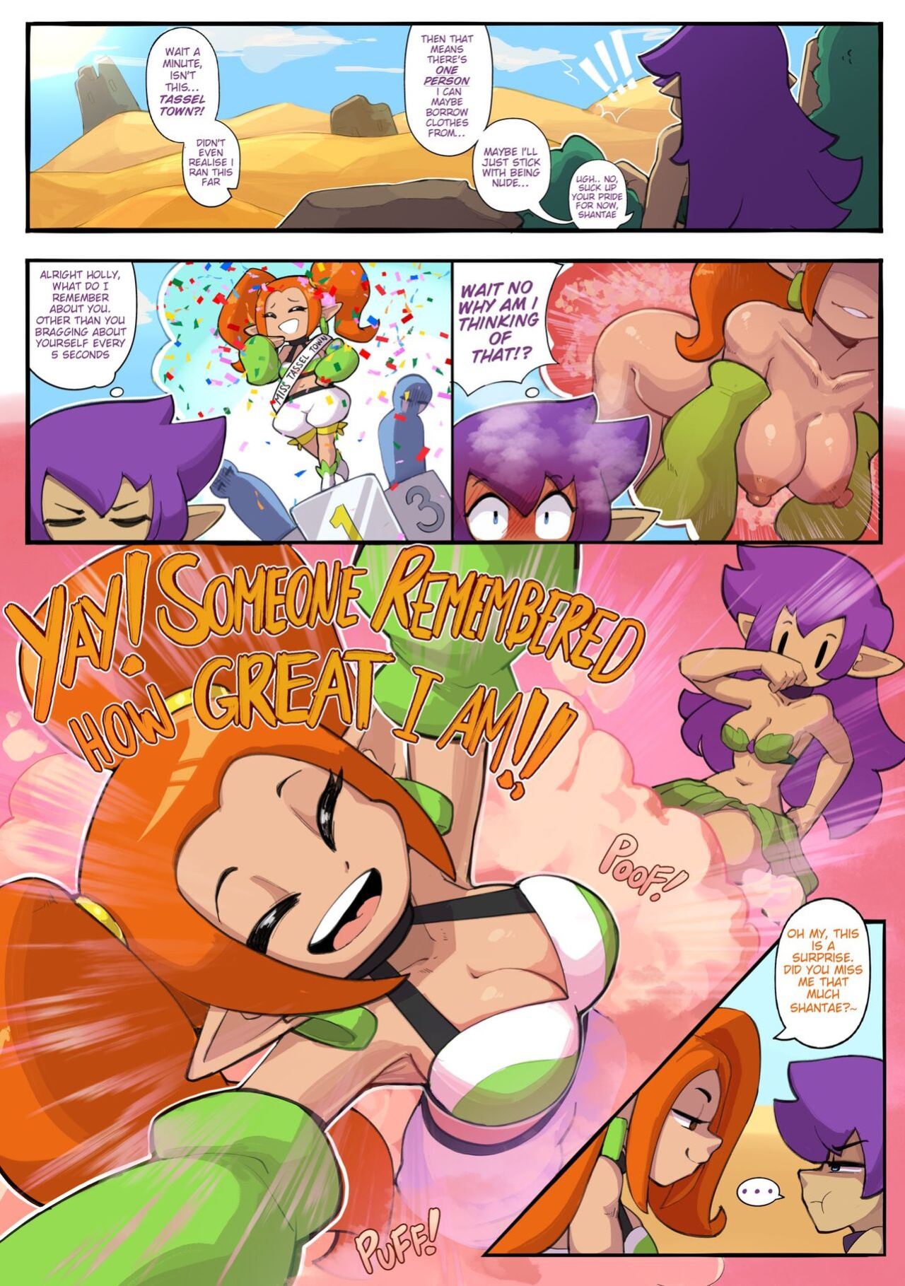 [NudieDoodles] Shantae : Trouble in Tassel Town