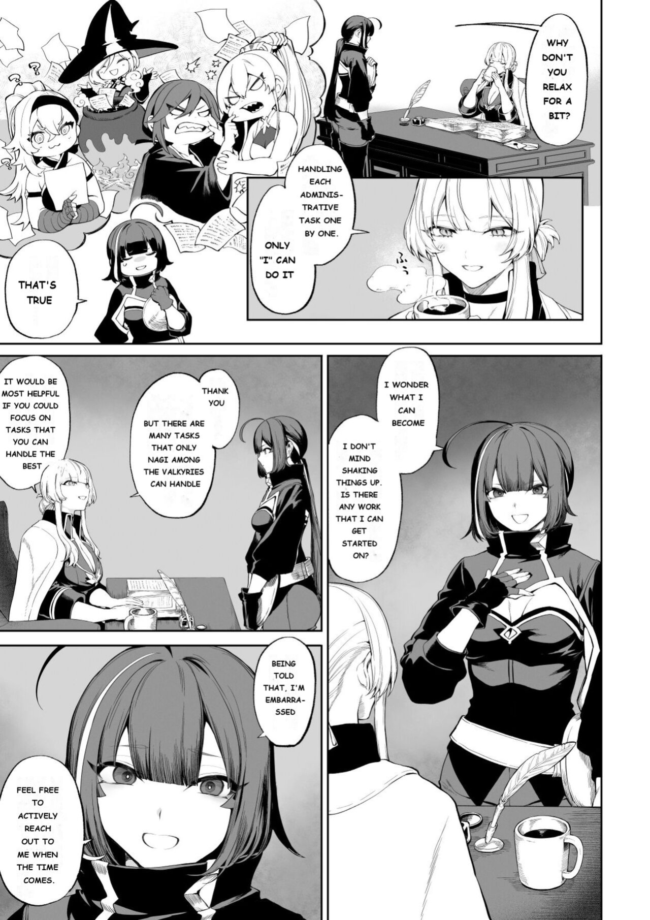 [Nekono Oyashiro (Mashu)] Ikusa Otome to Ikusa Goto! ~Onna Mahoutsukai Hen~
