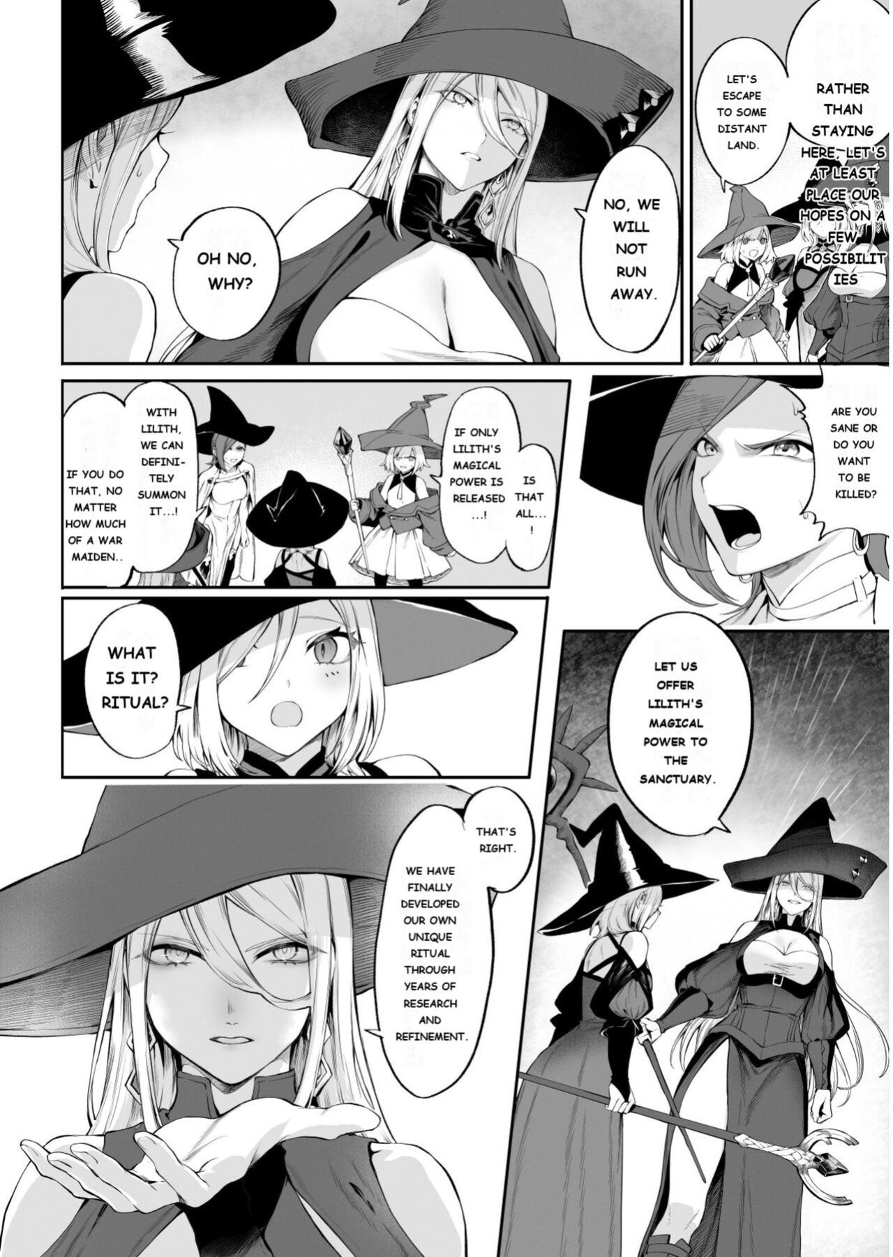 [Nekono Oyashiro (Mashu)] Ikusa Otome to Ikusa Goto! ~Onna Mahoutsukai Hen~