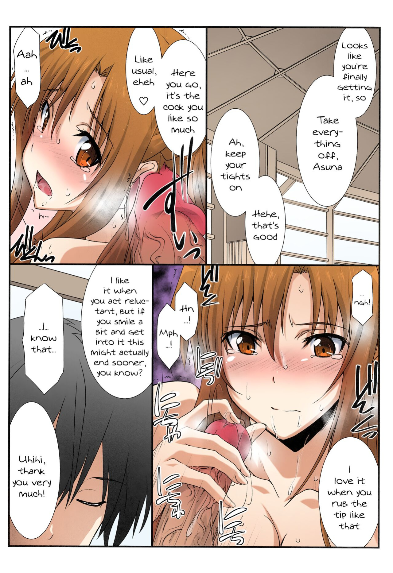 (C99) [STUDIO TRIUMPH (Mutou Keiji)] Astral Bout Ver. SAO (Sword Art Online) [DeepCreamPy Decensored][Colorized][SPDSD]