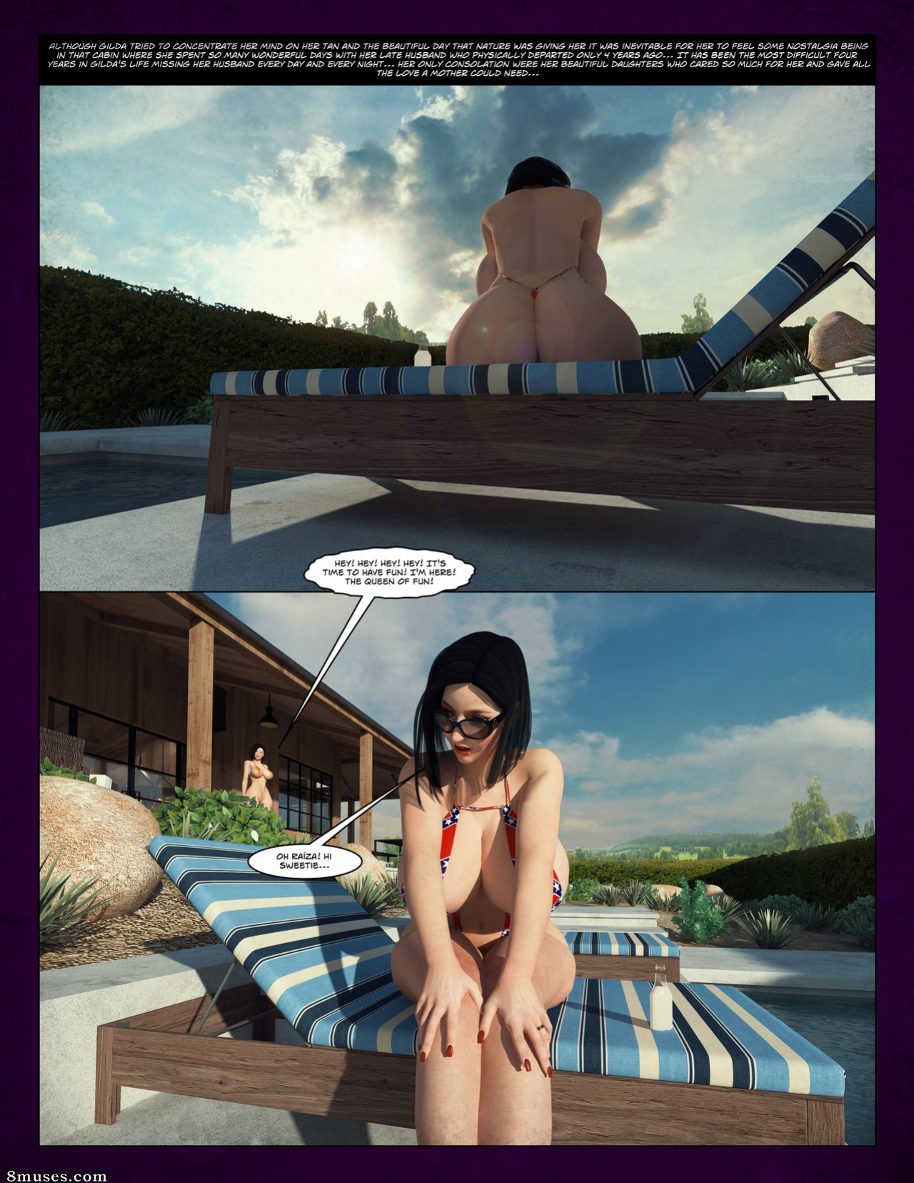 [Moiarte] Purple Vacations 3
