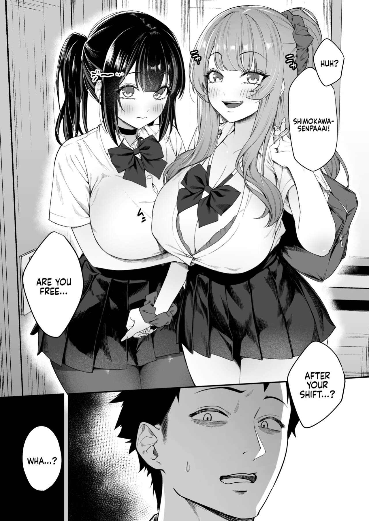 [Ebizoridan (Shien)] Senpai, Kyou Tomatte mo Ii yo ne? | Can we stay at your place tonight Senpai? [Coffedrug]