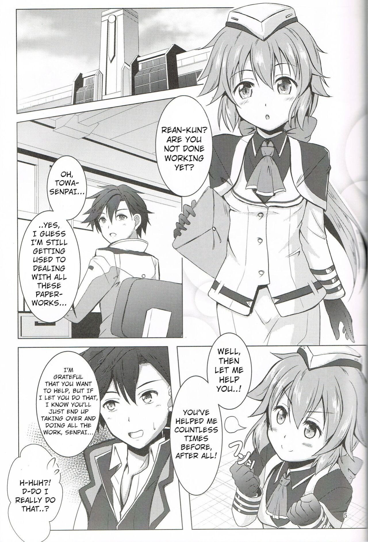 [One Side Factory (Takase Shinya)] TOWATOWA -Dai II Bunkou Hen- (The Legend of Heroes: Sen no Kiseki)