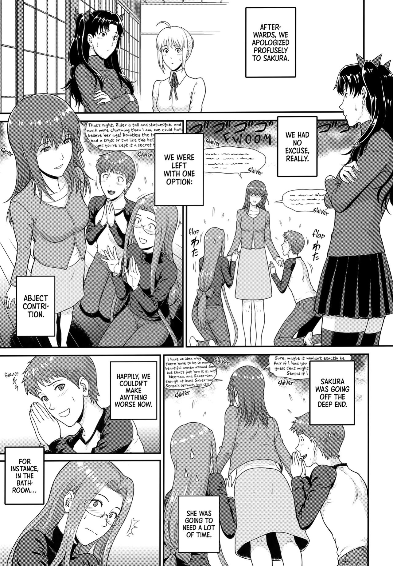 (COMIC1☆22) [Bakuretsu Fusen (Denkichi)] Douka Kimi wa Shiawase ni | May You Find Happiness (Fate/stay night) [EHCOVE]