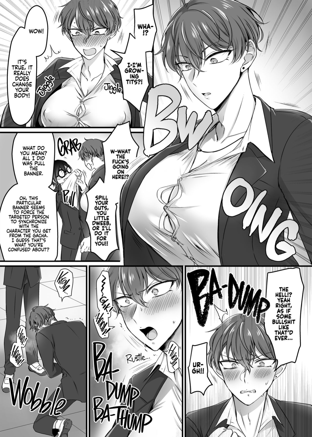 [Amuai Okashi Seisakusho (Namamugi)] Synchronize! The Reality Sync Banner