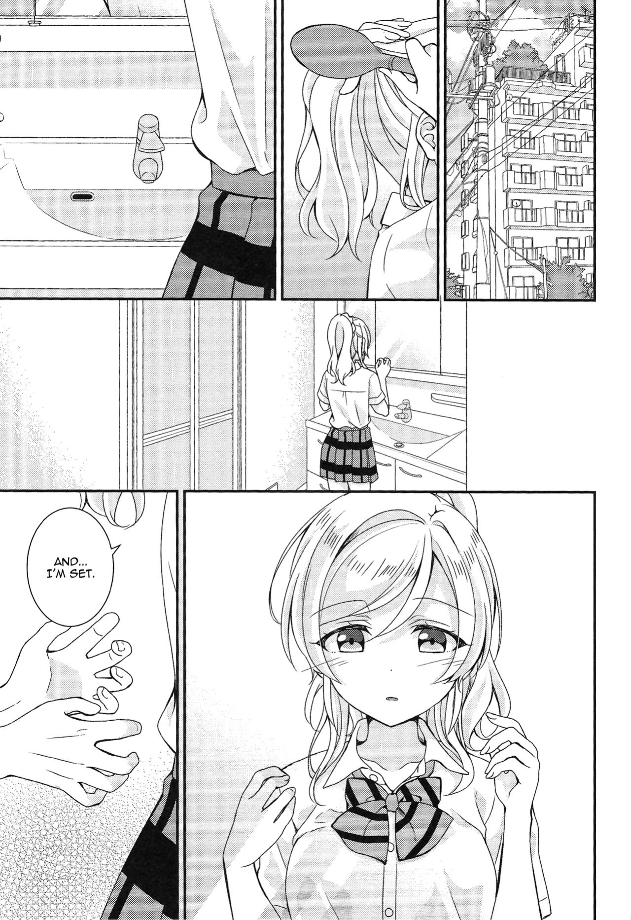 (Bokura no Love Live! 26) [Genmaicha (Mogu)] Eli-chan to Asa Ecchi | Morning Sex with Eli-chan (Love Live!)