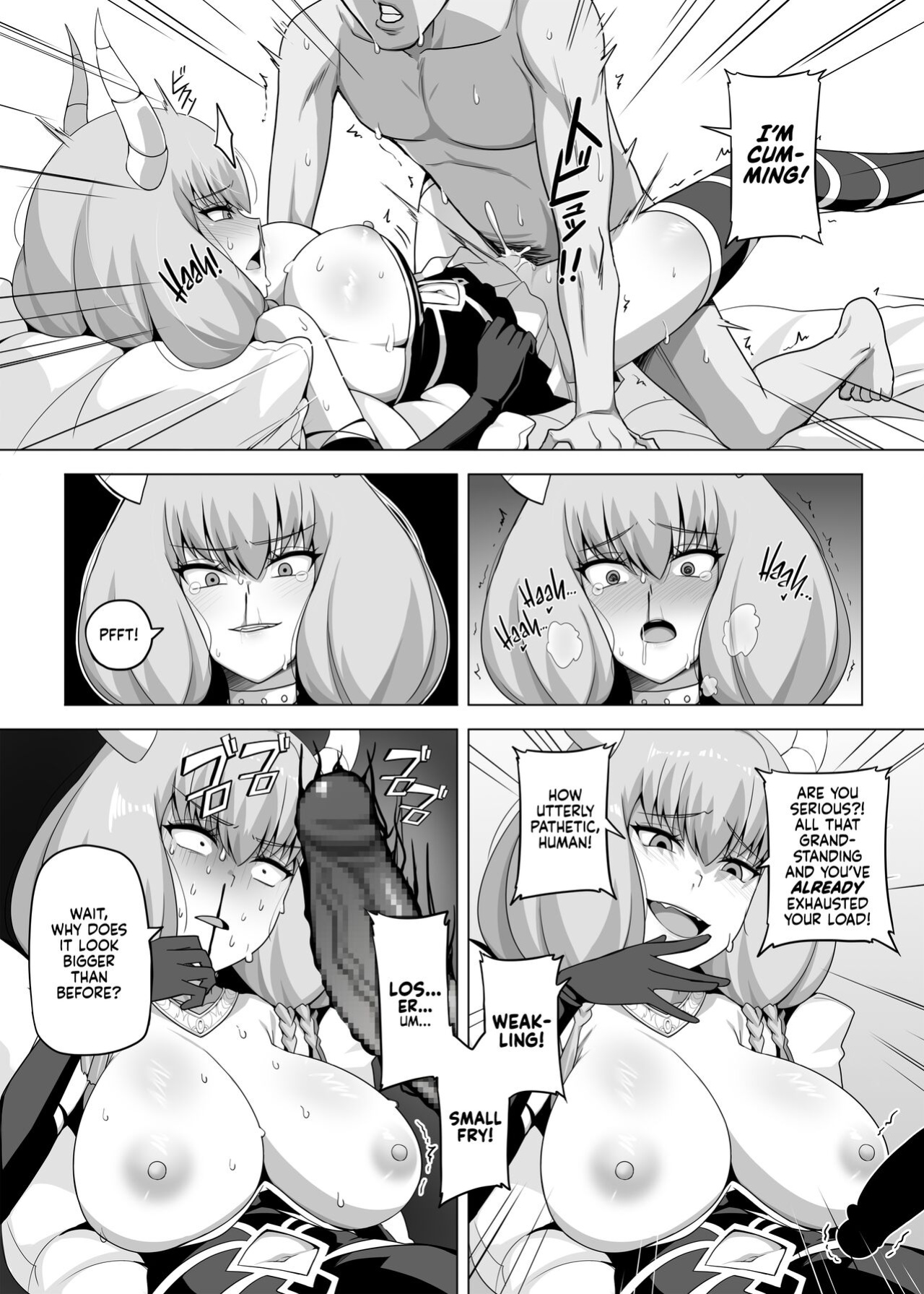 [Anmonkan (Darkmaya)] Aura to Ippatsu Yaru Tame Mechakucha Maryoku o Tamete Kimashita | I Saved Up Tons Of Mana For One Goal: To Blow My Load Inside Aura! (Sousou no Frieren) [Xzosk]