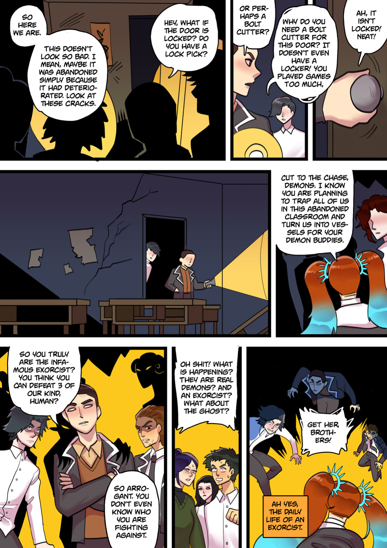 [Pygmalion of Cyprup] Banishing 101: Exorcist