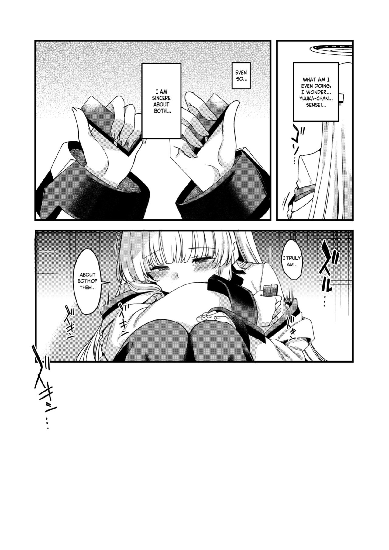 [Ryuukakusan Nodoame (Gokubutsu Mayuge)] Sensei Iippai Ojikan Itadaichaimasu ne | Sensei, may I take a lot of your time? (Blue Archive) [Tea Party Scans]