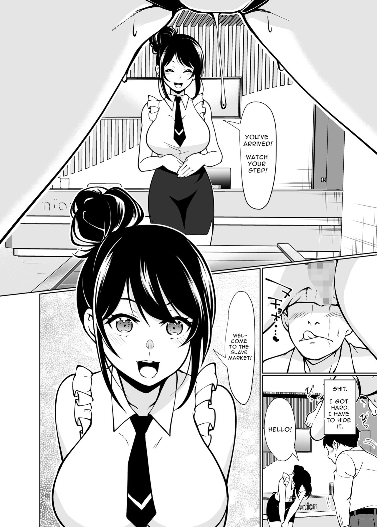 [Shiroganean (Aomizuan, Nemui Nezu, Mitsuhime Moka)] Dorei Shijou no Jitsujou ~Tokyo Big Sight ni Jitsuzai suru Gendai Nihon no Dosukebe na Yami~