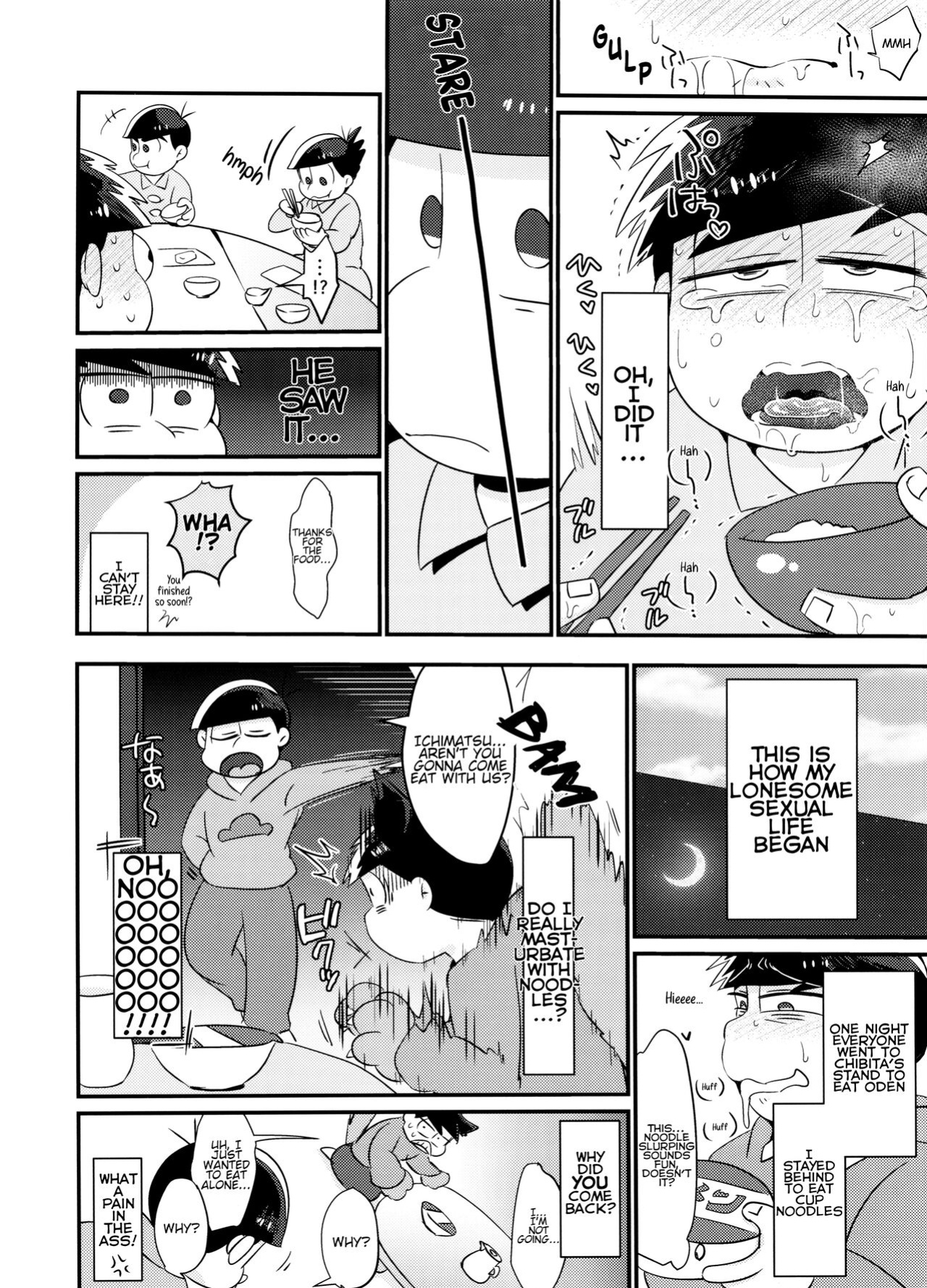 (Kahou wa Nete Matsu 20) [Nima Nima Hompo (Tokiwa)] My Tongue Has Been Weird Lately!! (Osomatsu-san)