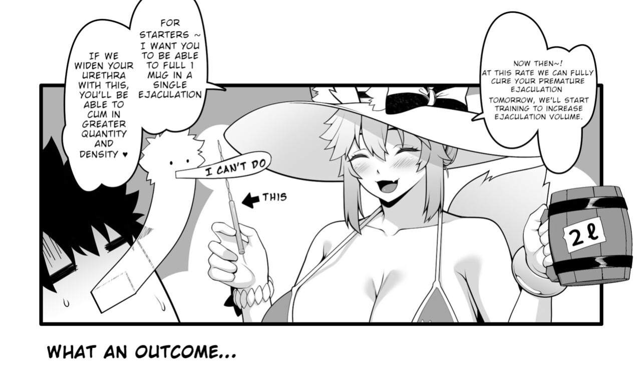 [Ao Banana] Tamamo no Sourou Kaizen Training Manga 2 "Omanko Hen" | Tamamo Premature Ejaculation Training Manga 2 "Pussy Chapter" (Fate/Grand Order)
