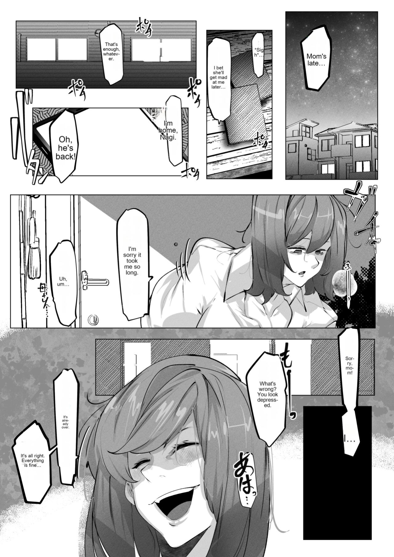 [Pyaropashimu (Mr.way)] Manbiki shita ore no kawarini haha ga zenra dogeza [English MTL]