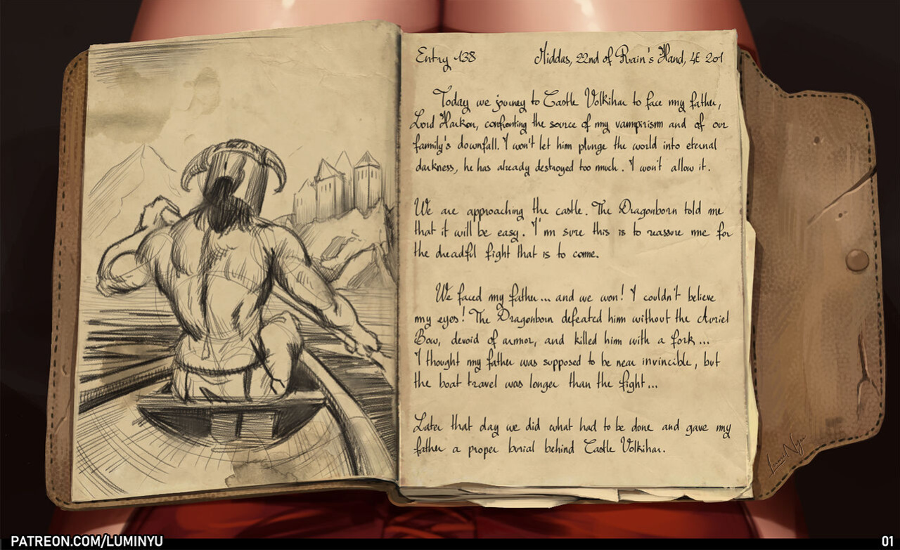 [LumiNyu] Serana comic