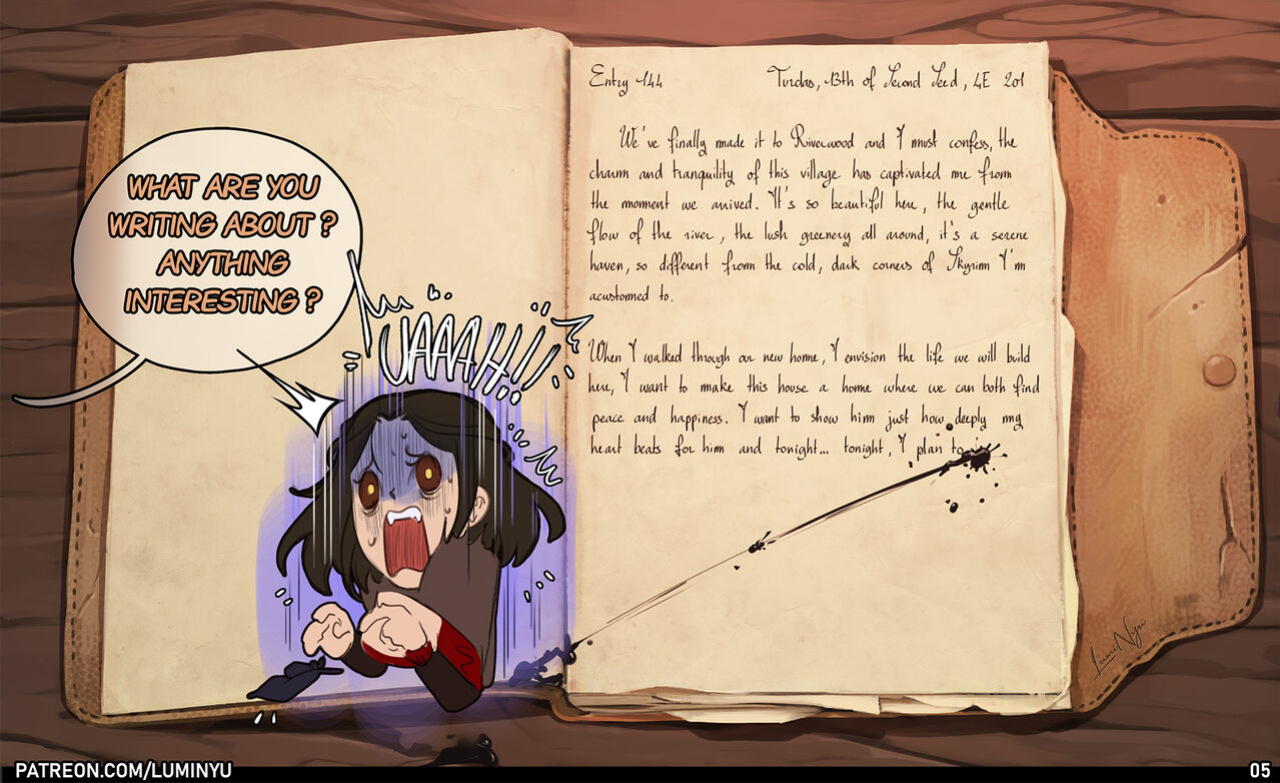 [LumiNyu] Serana comic
