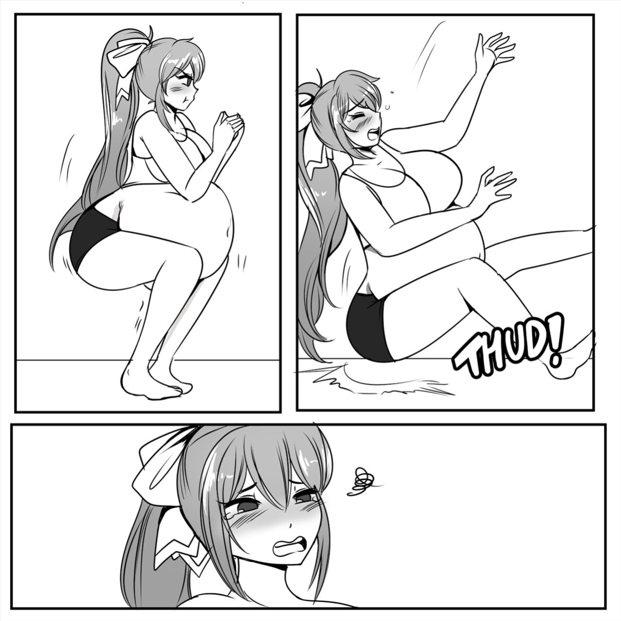[SaintxTail] Akagi and Mikoto Pregnant Futa