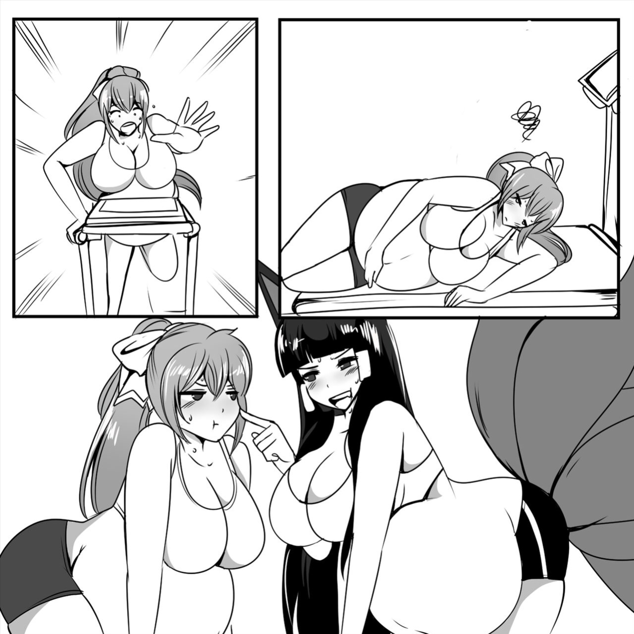 [SaintxTail] Akagi and Mikoto Pregnant Futa