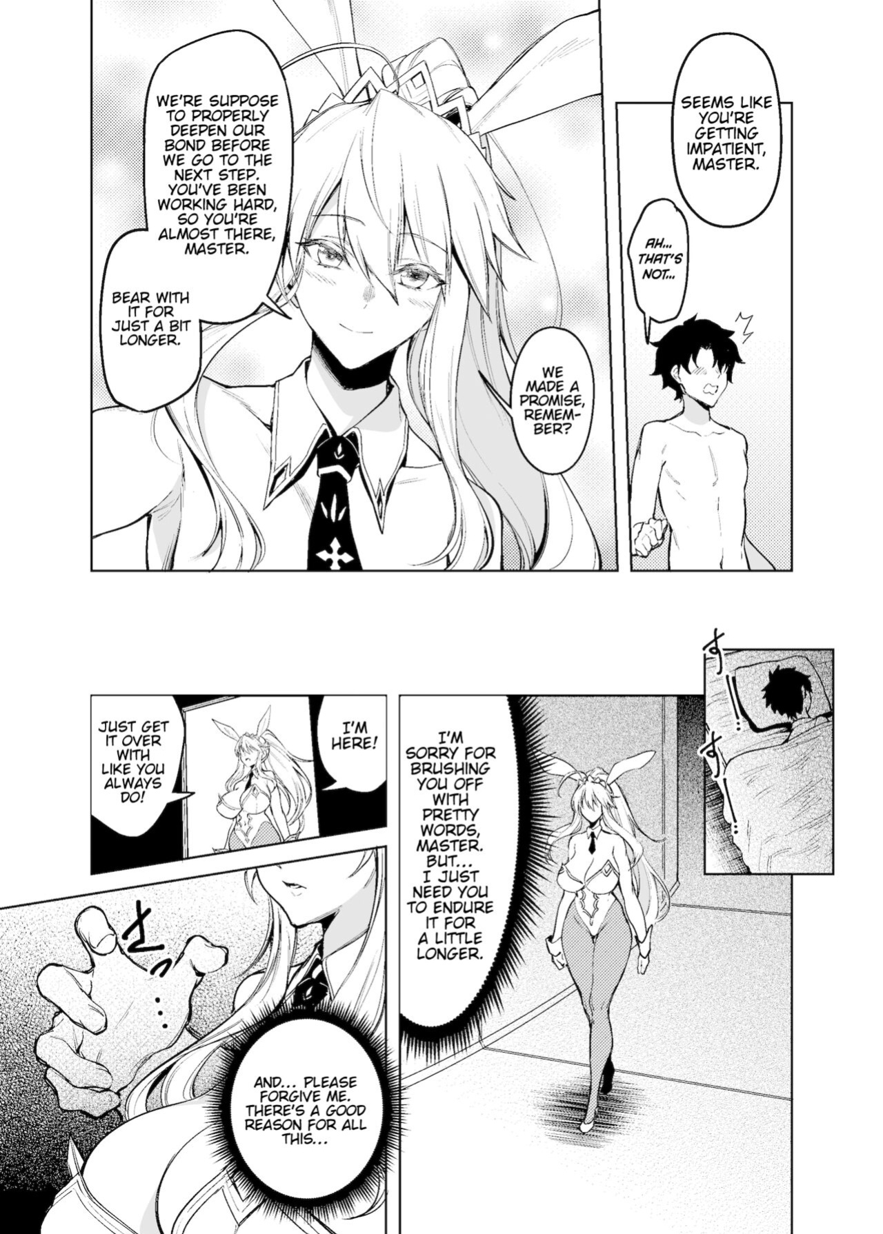 [F.W.ZHolic (FAN)] Bunny Ou to Inyoku no Kokuin Zenpen (Fate/Grand Order) [Kinsei Translations]