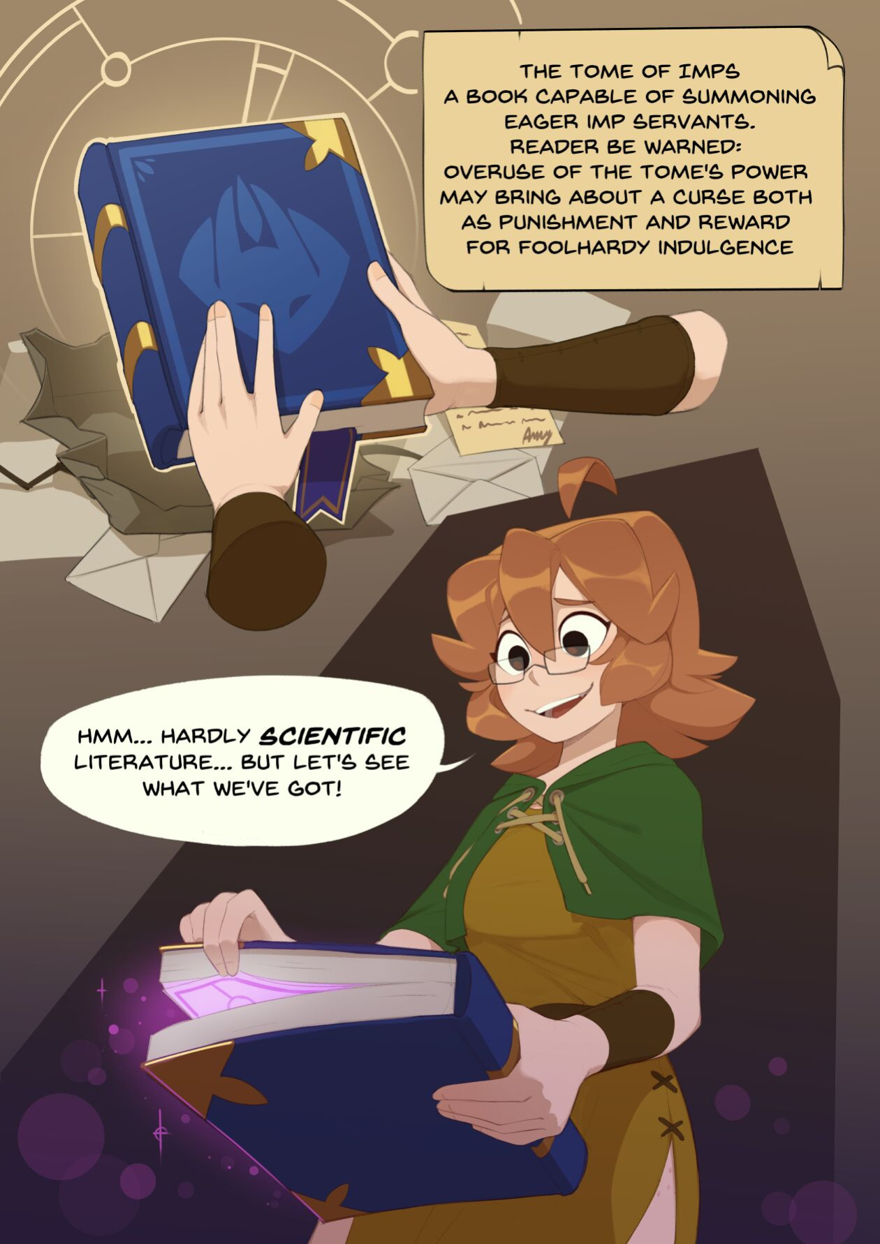 [HuffsLove] Monster Researcher Eclair and the Book of Imps!