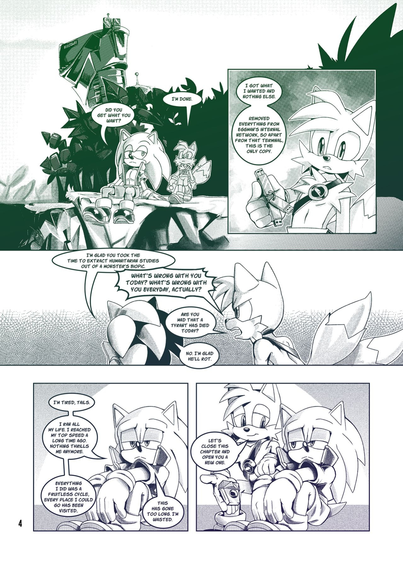 [Miss Phase] Chief Operative Whore #1-5 (Sonic The Hedgehog)