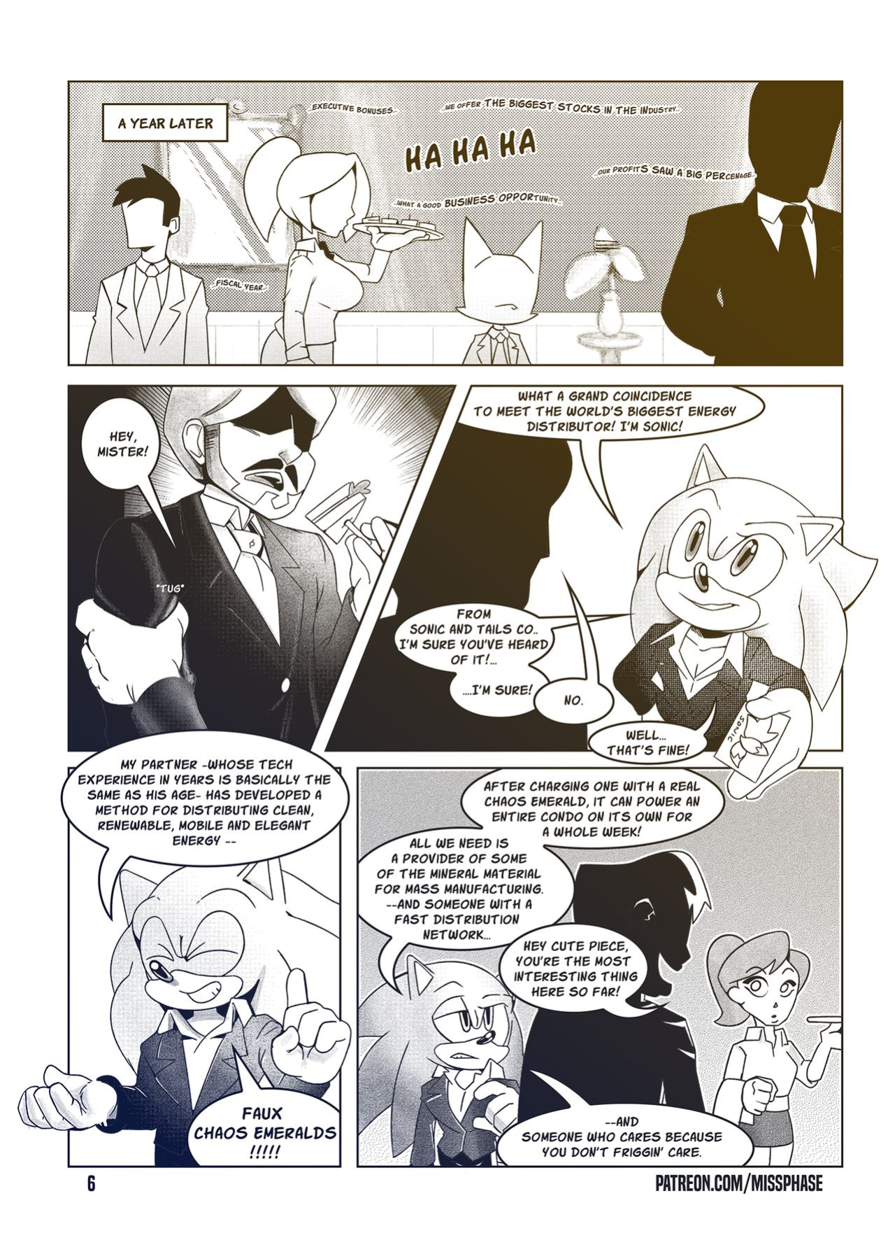 [Miss Phase] Chief Operative Whore #1-5 (Sonic The Hedgehog)