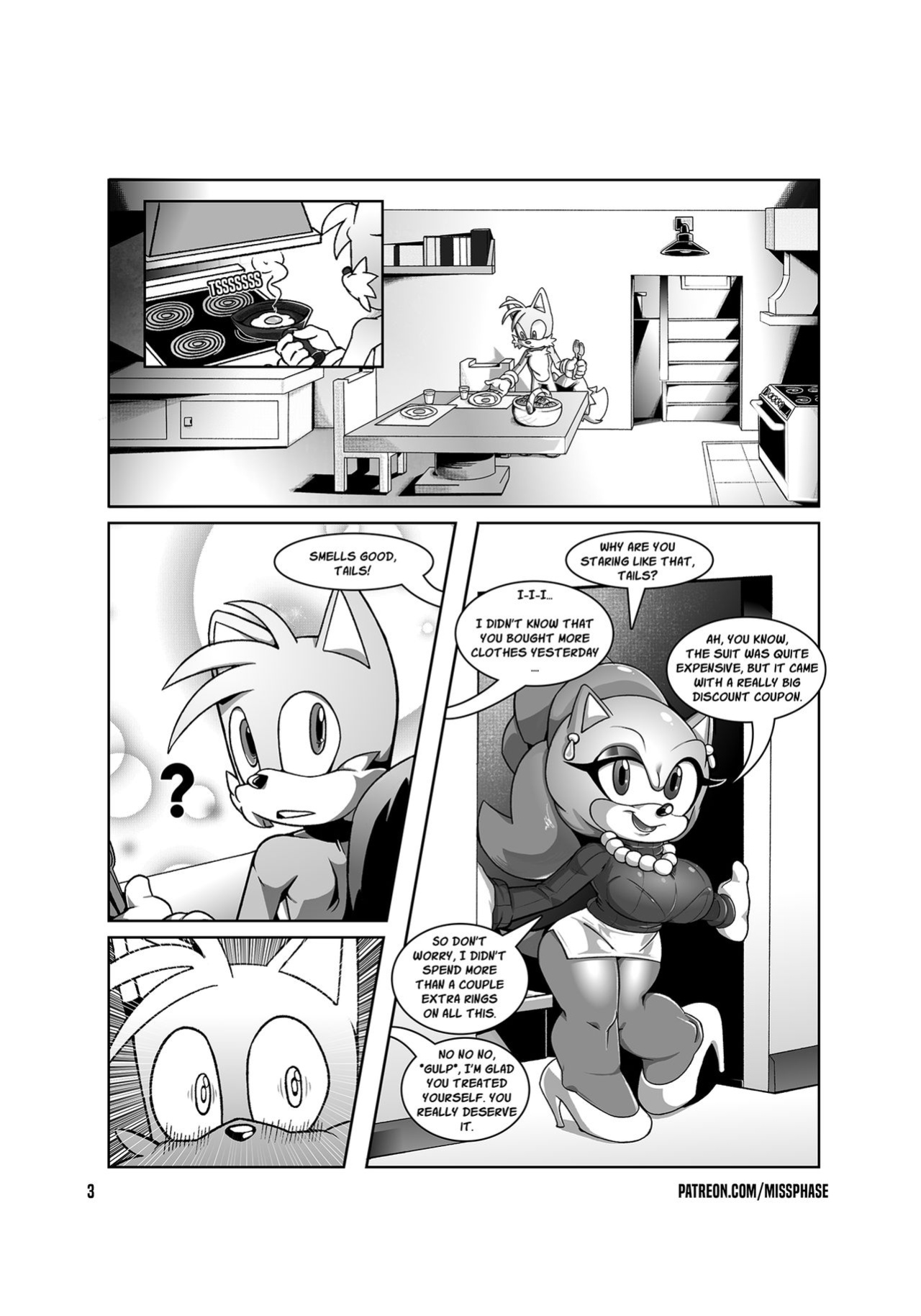 [Miss Phase] Chief Operative Whore #1-5 (Sonic The Hedgehog)
