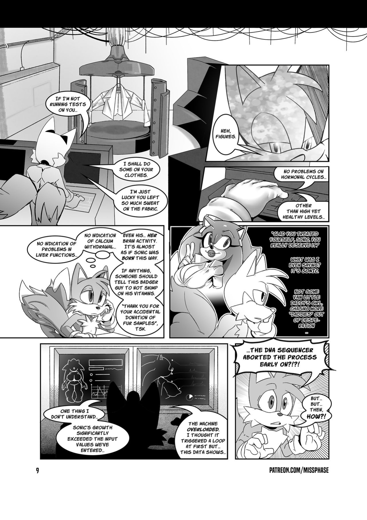 [Miss Phase] Chief Operative Whore #1-5 (Sonic The Hedgehog)