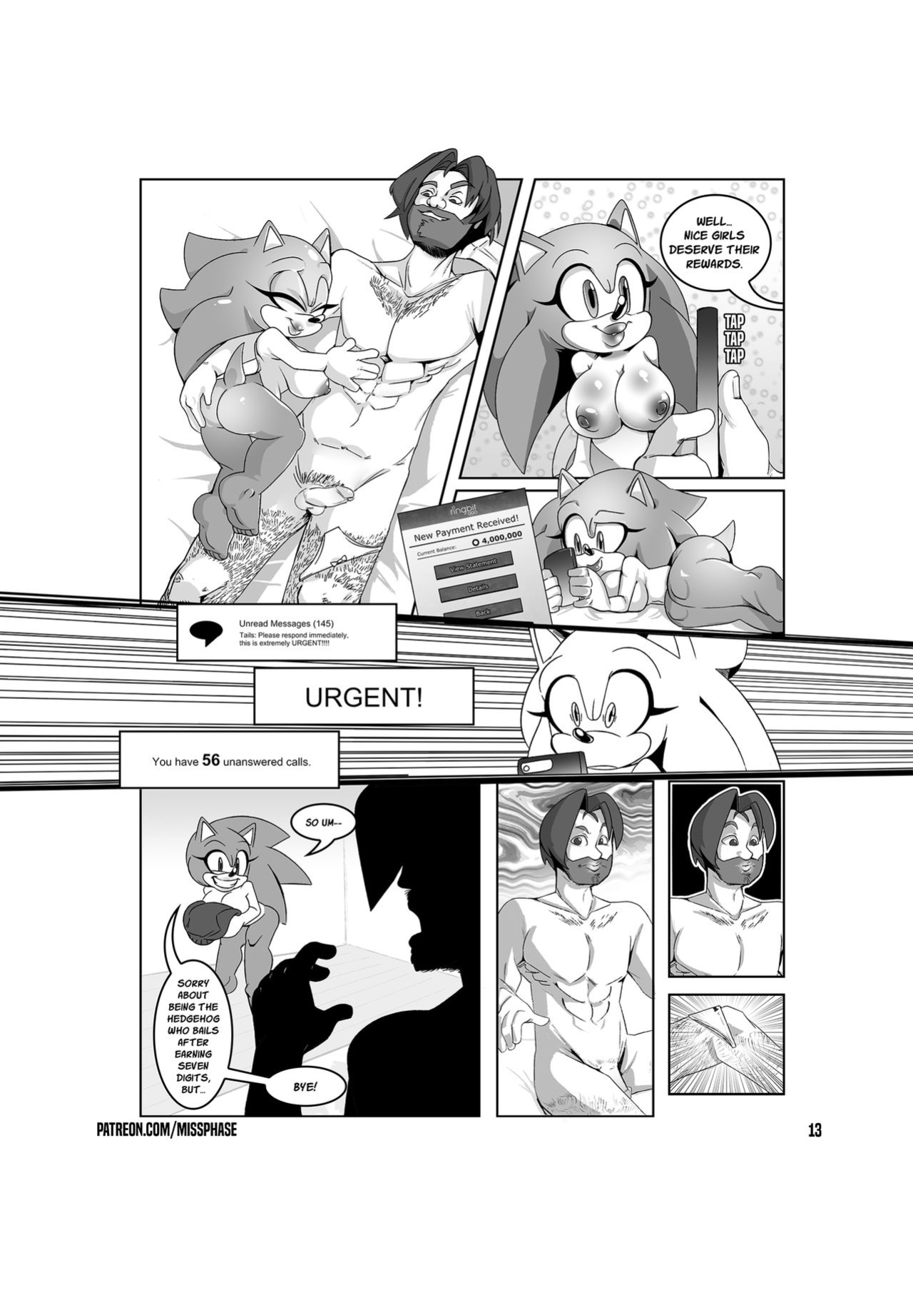 [Miss Phase] Chief Operative Whore #1-5 (Sonic The Hedgehog)
