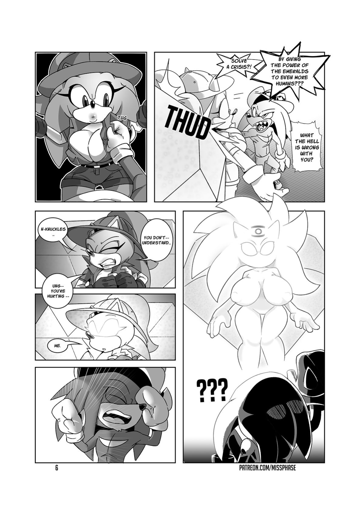 [Miss Phase] Chief Operative Whore #1-5 (Sonic The Hedgehog)