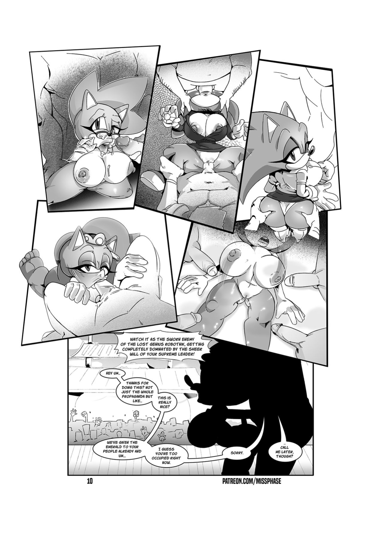 [Miss Phase] Chief Operative Whore #1-5 (Sonic The Hedgehog)