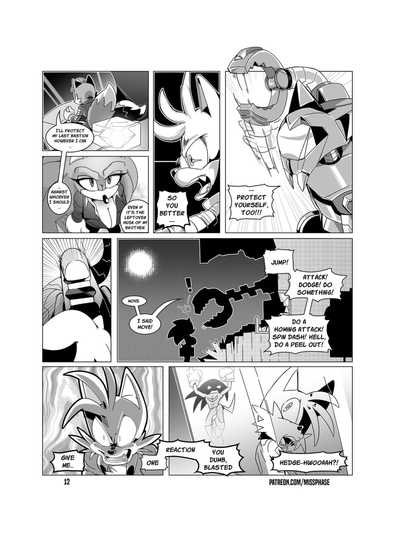 [Miss Phase] Chief Operative Whore #1-5 (Sonic The Hedgehog)