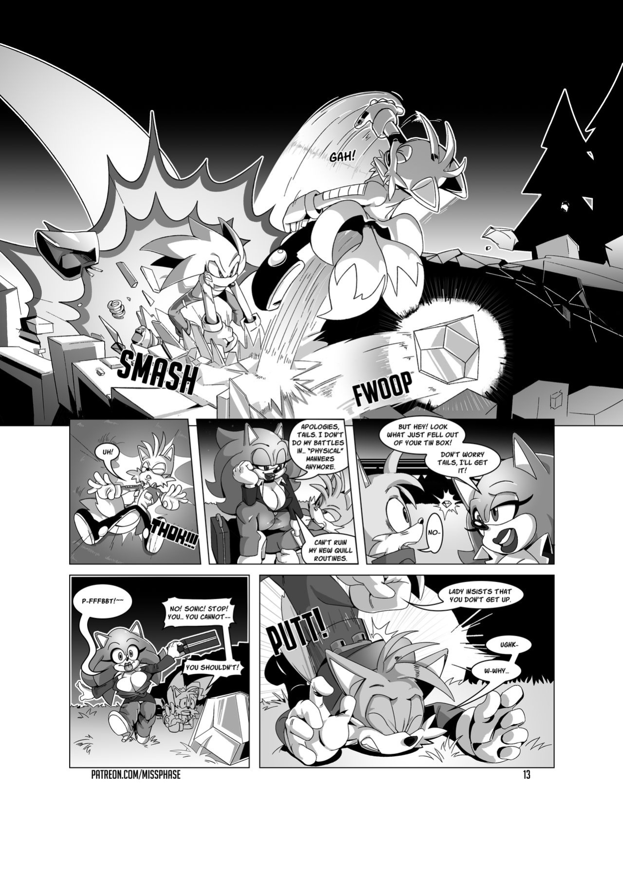 [Miss Phase] Chief Operative Whore #1-5 (Sonic The Hedgehog)