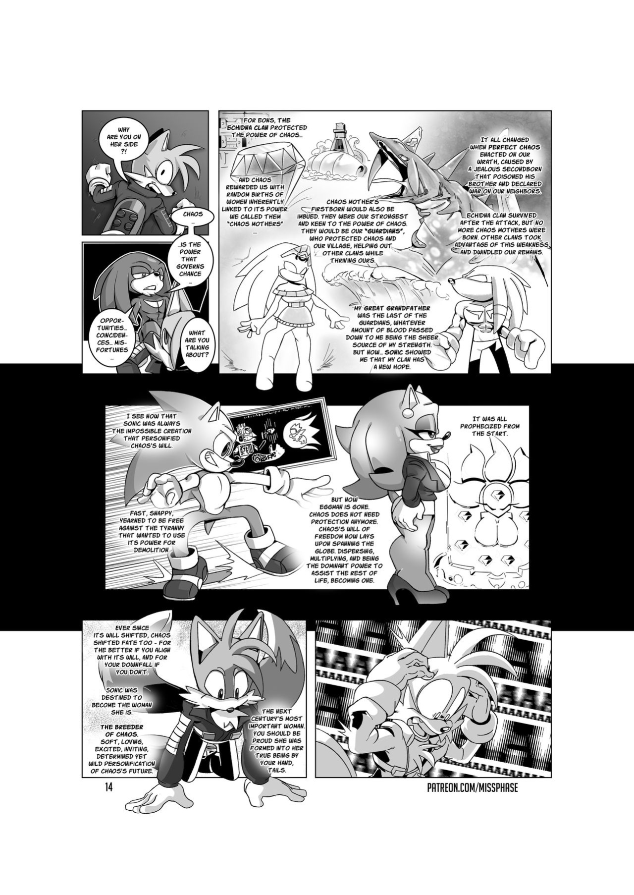 [Miss Phase] Chief Operative Whore #1-5 (Sonic The Hedgehog)