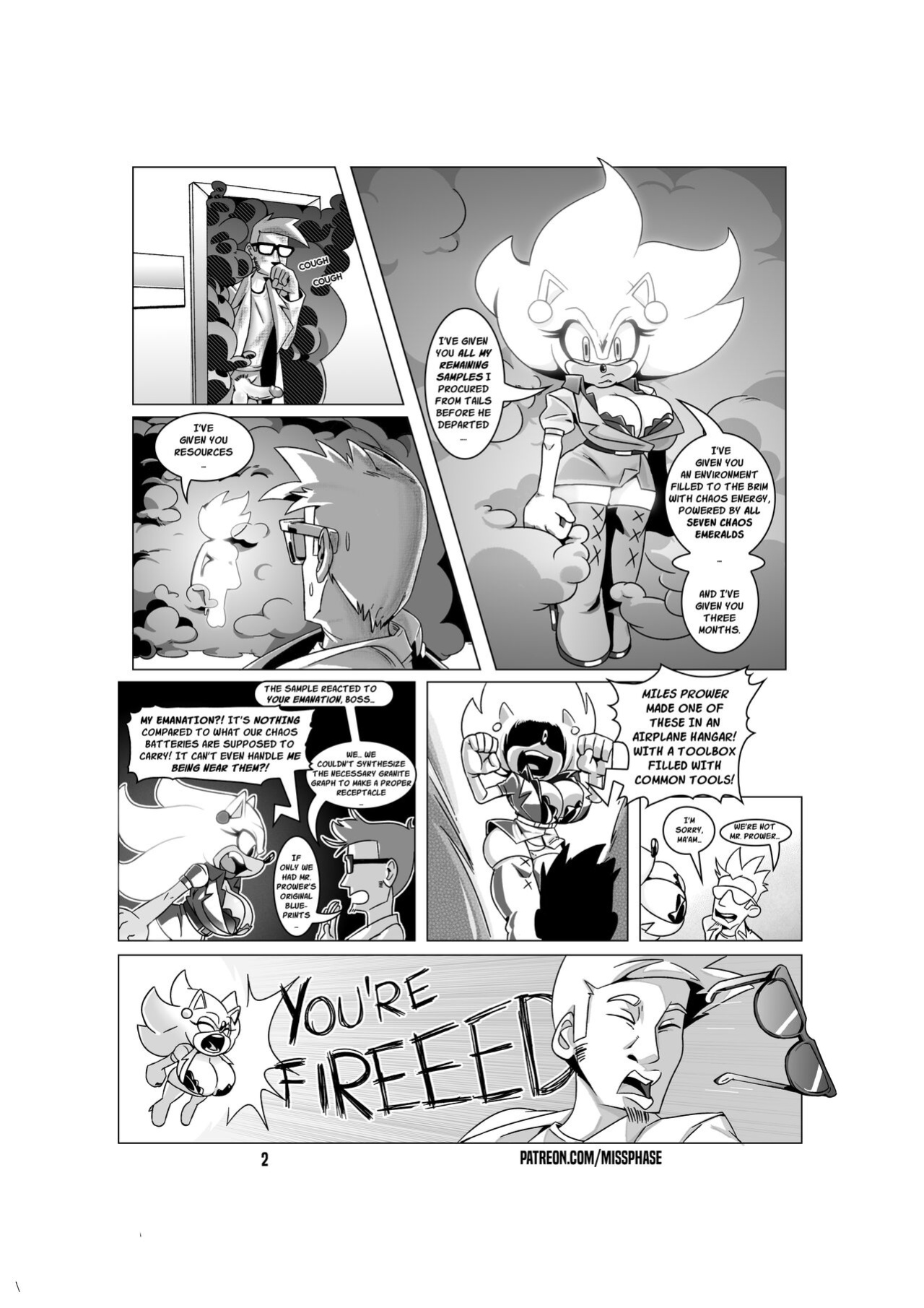 [Miss Phase] Chief Operative Whore #1-5 (Sonic The Hedgehog)