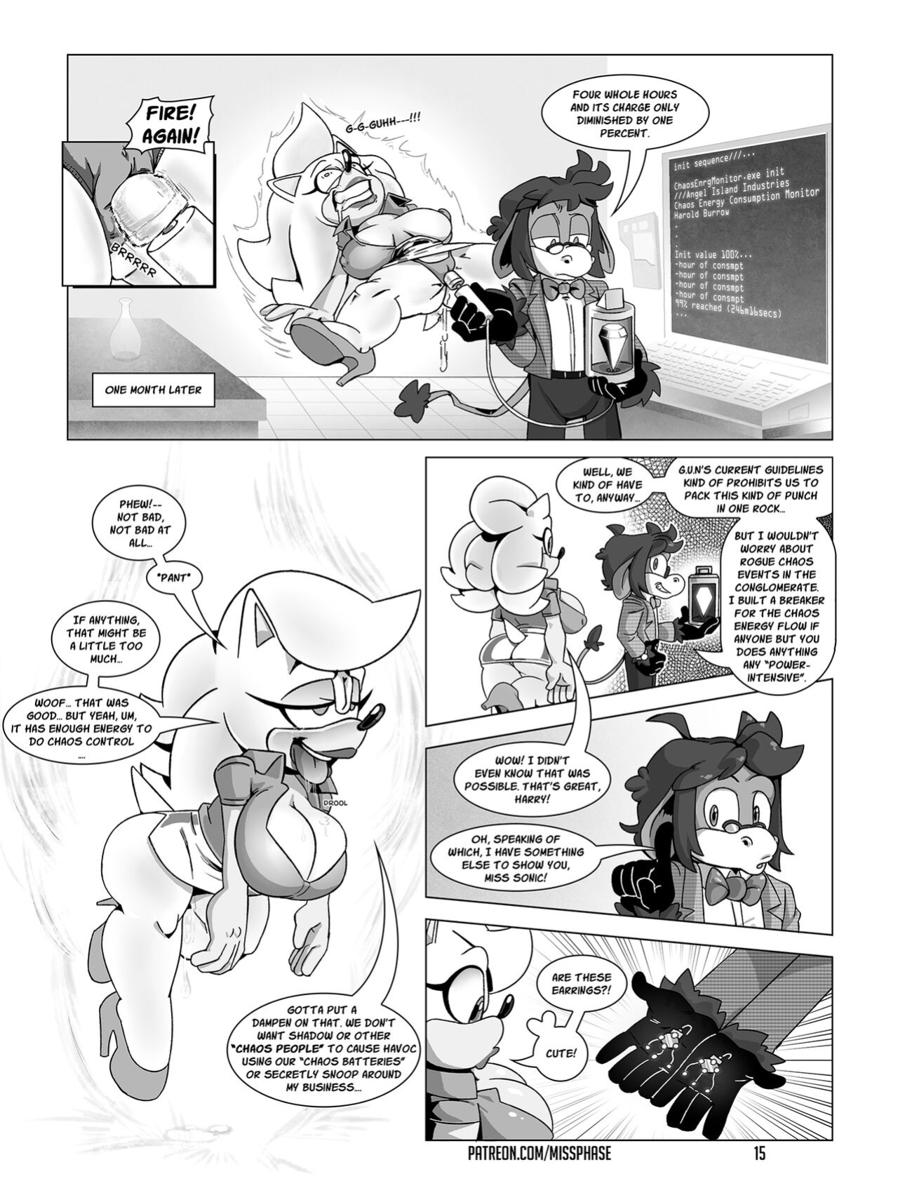 [Miss Phase] Chief Operative Whore #1-5 (Sonic The Hedgehog)