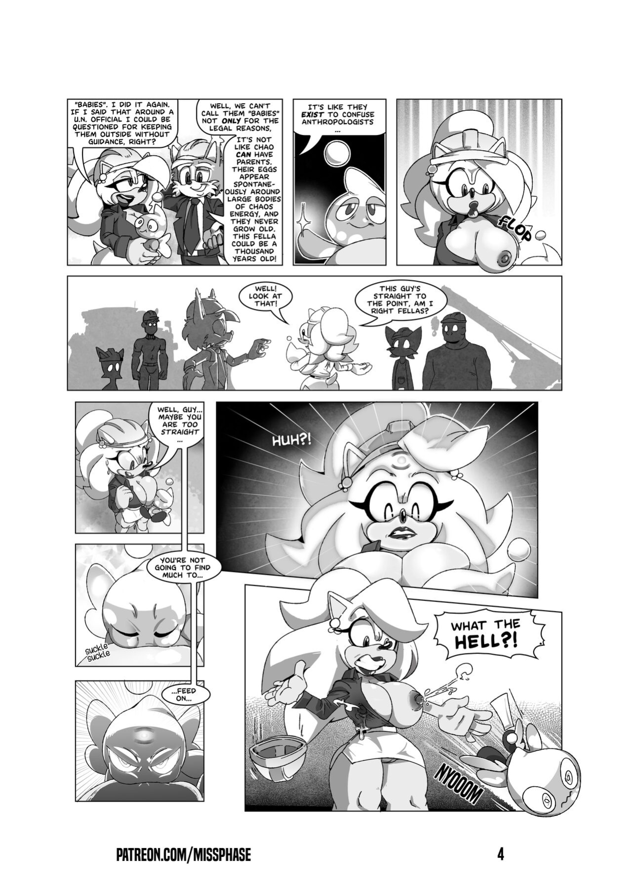 [Miss Phase] Chief Operative Whore #1-5 (Sonic The Hedgehog)