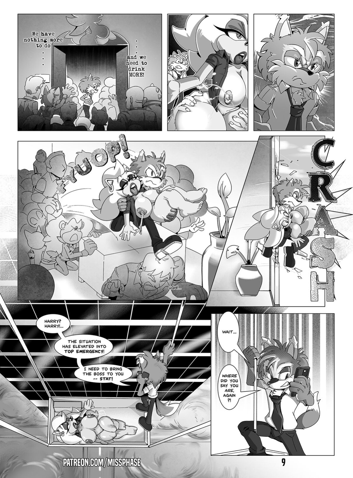 [Miss Phase] Chief Operative Whore #1-5 (Sonic The Hedgehog)