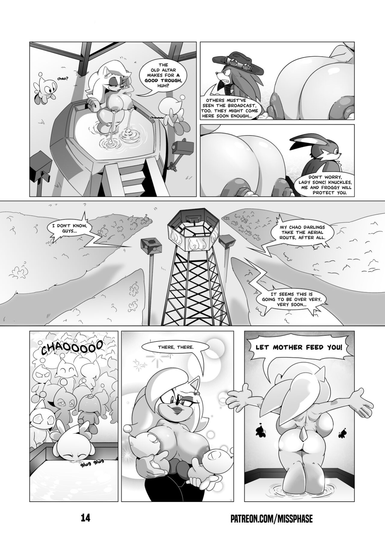 [Miss Phase] Chief Operative Whore #1-5 (Sonic The Hedgehog)