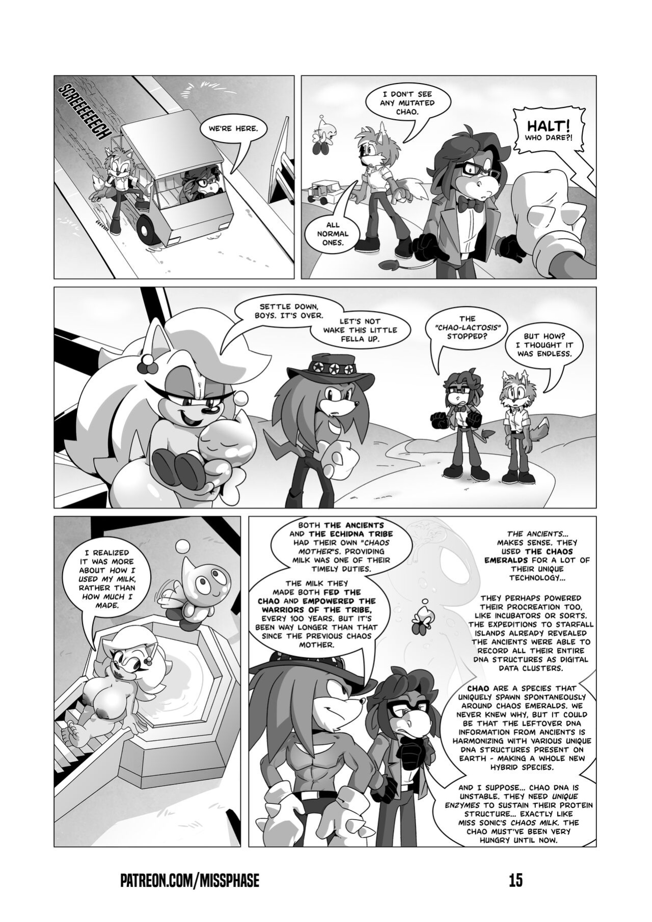 [Miss Phase] Chief Operative Whore #1-5 (Sonic The Hedgehog)