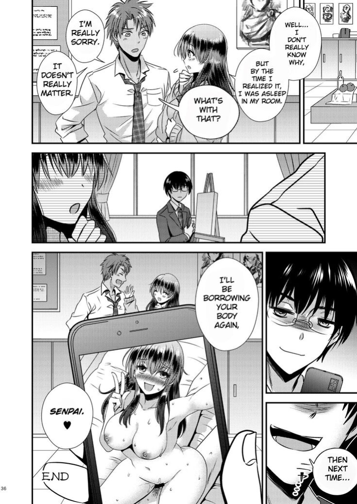 [Story Circle (Matsuzono)] Possessed App ~I Have a Boyfriend and a Senior at my Disposal~