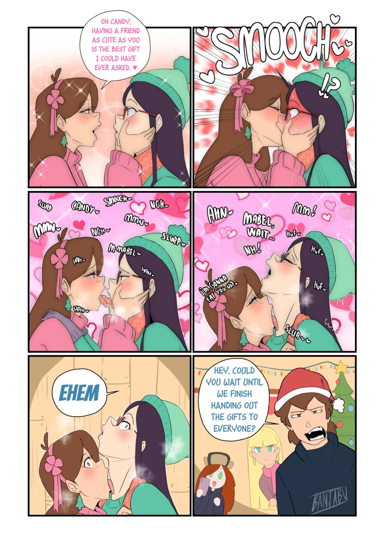[Banjabu] Christmas at the Mystery Shack (Gravity Falls)