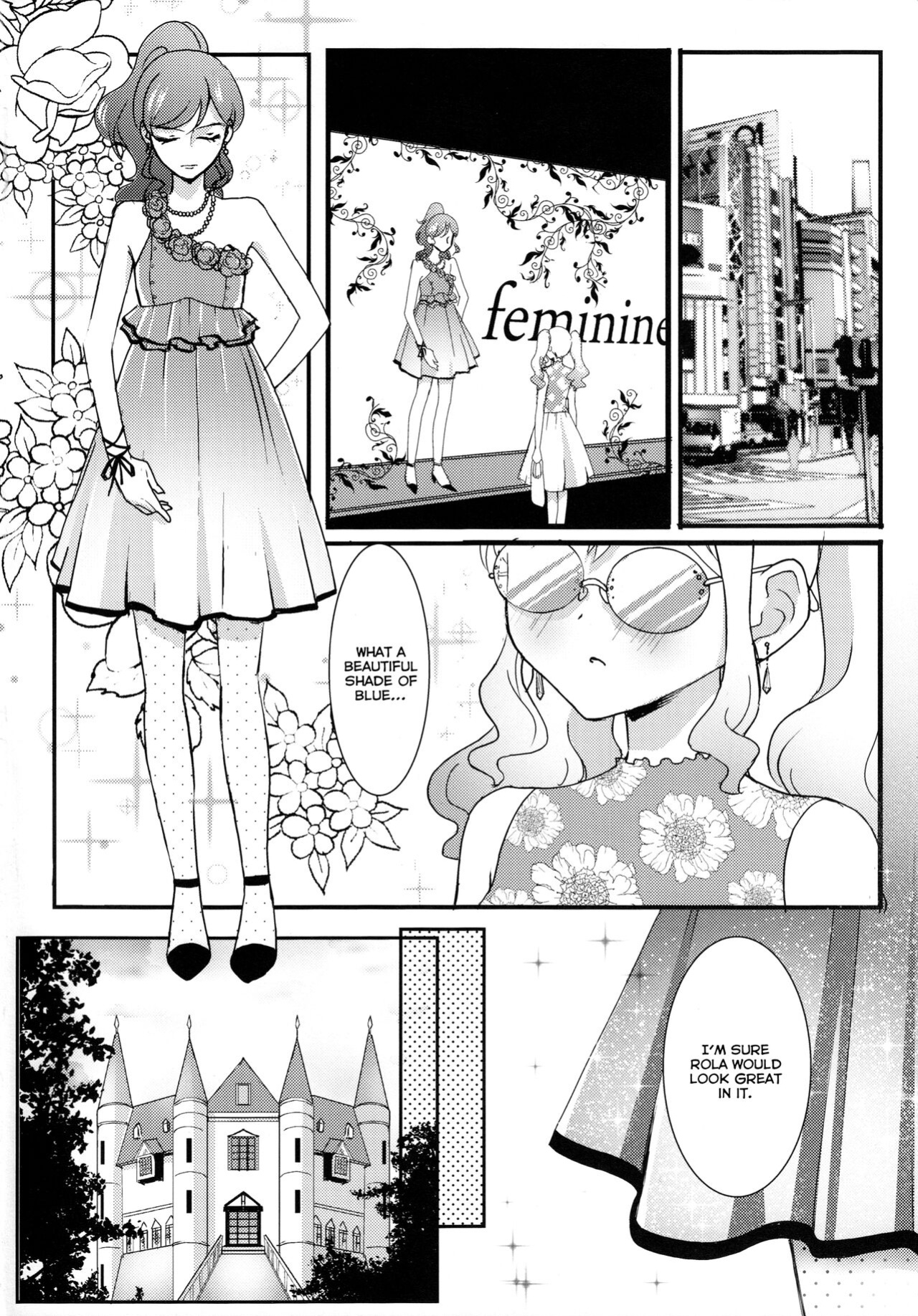 (Geinoujin wa Card ga Inochi! 13) [Furanki (NOTO)] Anata ga Dress o Matottara | When you put on the dress (Aikatsu Stars!) [Lazy Lily]