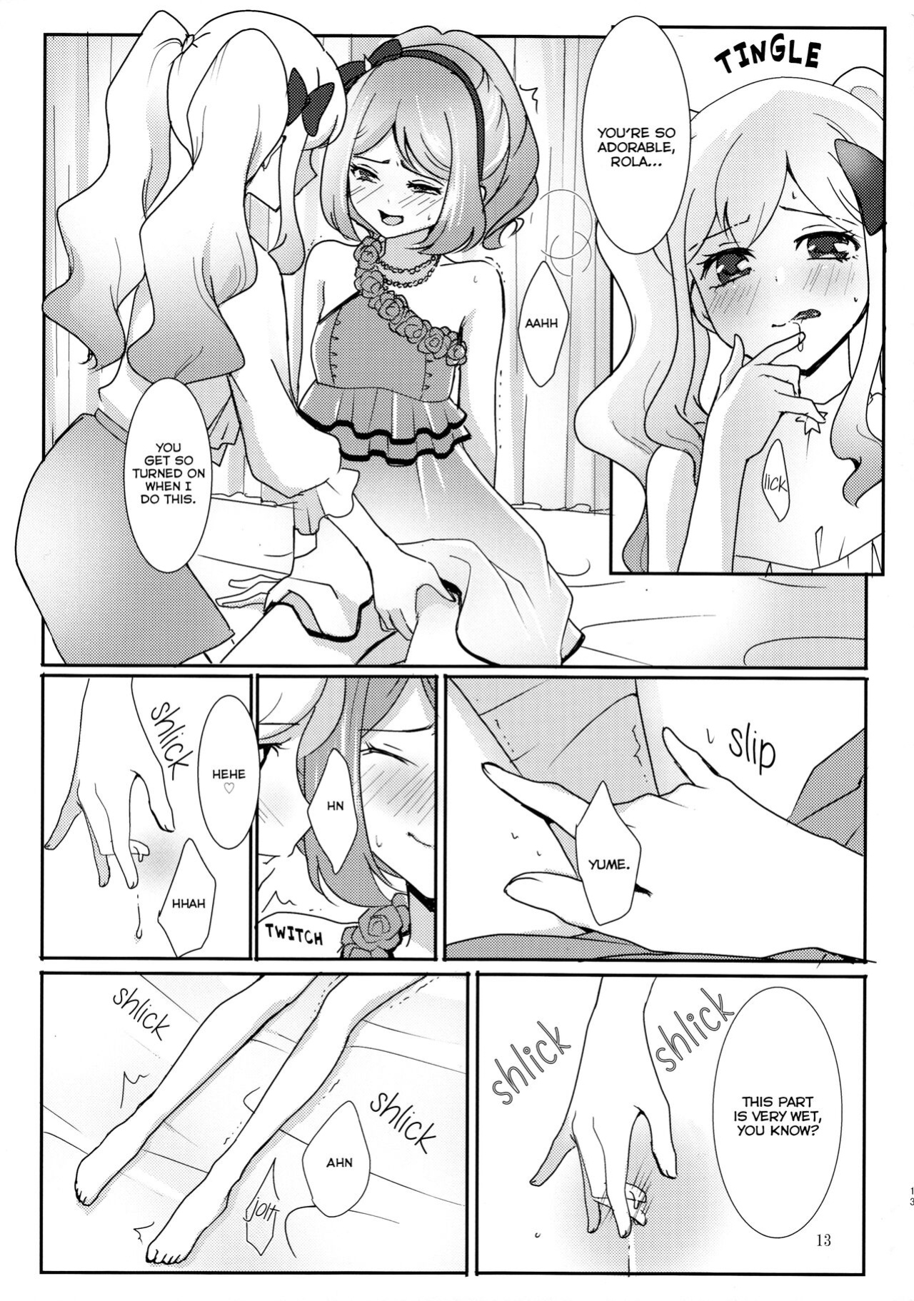 (Geinoujin wa Card ga Inochi! 13) [Furanki (NOTO)] Anata ga Dress o Matottara | When you put on the dress (Aikatsu Stars!) [Lazy Lily]