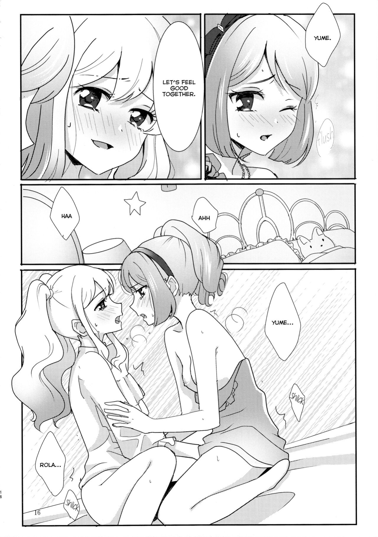 (Geinoujin wa Card ga Inochi! 13) [Furanki (NOTO)] Anata ga Dress o Matottara | When you put on the dress (Aikatsu Stars!) [Lazy Lily]