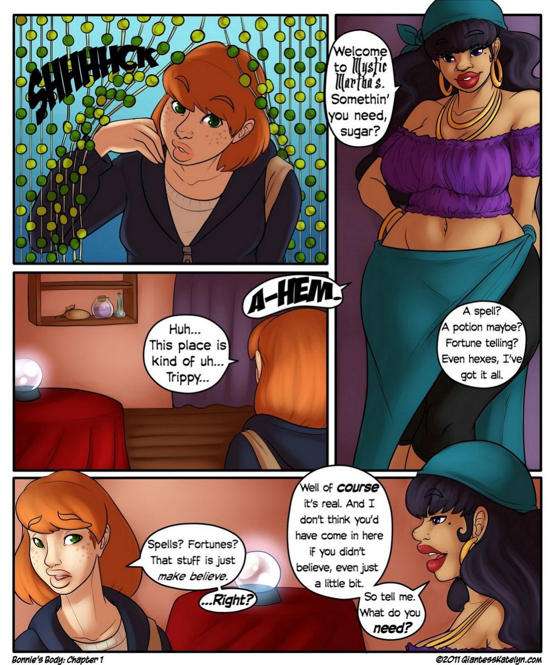 [Sheela] Bonnie's Body Chapters 1+2